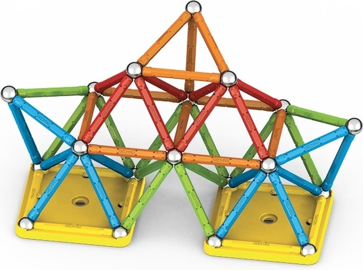 Geomag Super Color Recycled - Magnetisch Constructiespeelgoed met Panelen - 93-delig - Vanaf 3 jaar — afbeelding 7