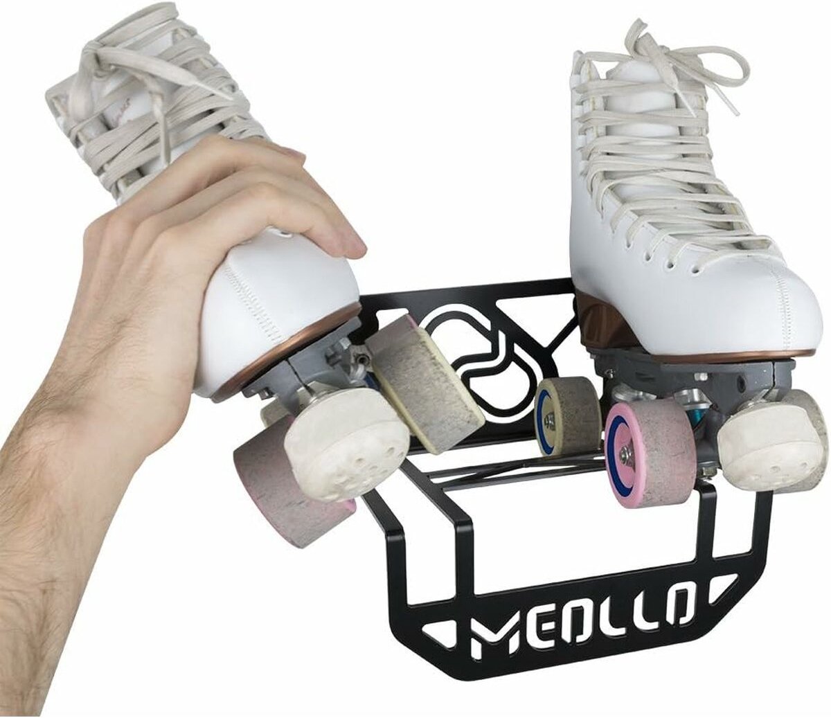 Muursteun voor skates, op een lijn of onder elkaar Meollo - Zwart