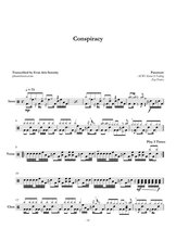 Drum Sheet Music: Paramore 8 - Paramore - Conspiracy