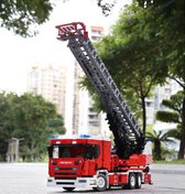 Mould King - Camion de pompier - Fire Rescue - 17022 RC - Construction - Kit de construction - Compatible avec les grandes marques - Env. 4886 pièces