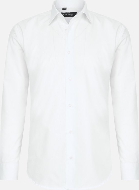 Overhemd Lange Mouw Valenci White