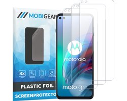 Mobigear Screenprotector geschikt voor Motorola Moto G100 | Mobigear Screenprotector Folie - Case Friendly (3-Pack)