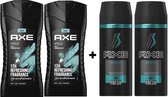 AXE Apollo SET Gel douche / Déo Spray