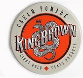 King Brown Pomade Cream Round Tin