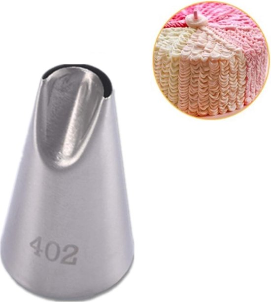 Piping Nozzle Set, 4 Stuk RVS Bloem Gras Icing Piping Tips Cake ...