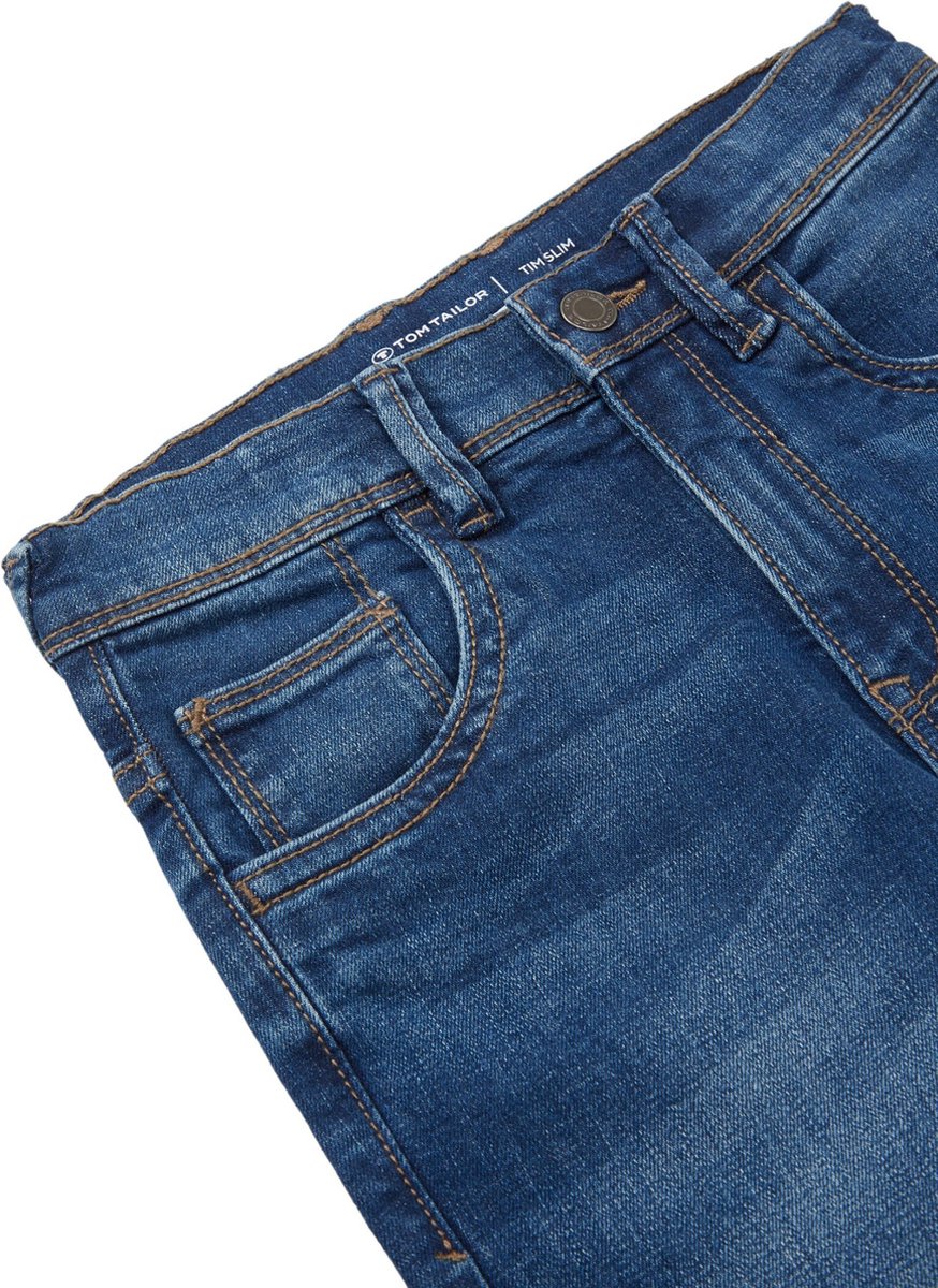 Bermuda En Jean Pour Fille Tom Tailor - Coupe Normale, En Coton, Style Décontracté Pour L'été