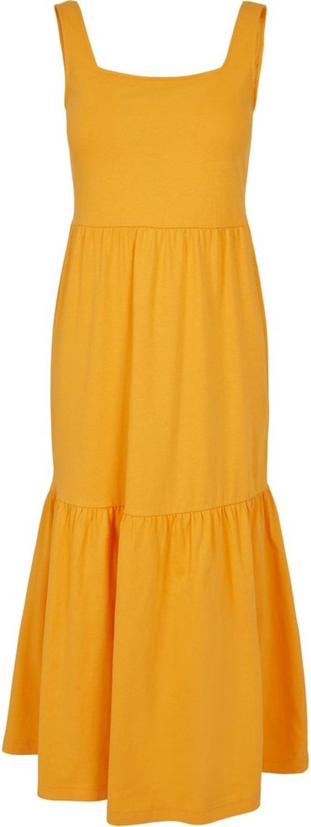 Urban Classics 7/8 Length Valance Summer Lange jurk L Geel