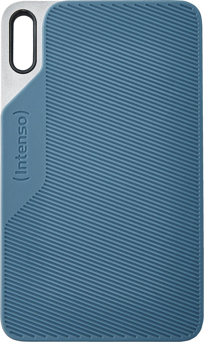 (Intenso) Rugged portable SSD TX100 1TB - USB 3.2 5 Gbit/s - schokbestendig - grijs/blauw (3826460)