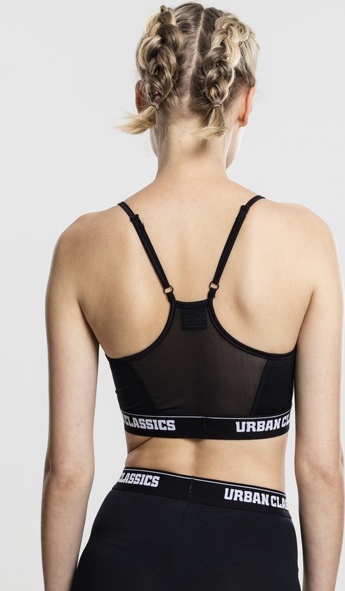 Urban Classics Damen Unterwäsche Ladies Sports Bra Black-S