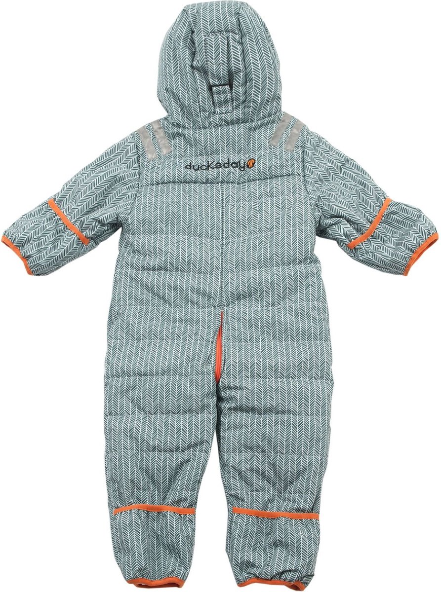 Ducksday Winterpak – Skipak voor baby’s – Sneeuwpak – Snowsuit – Waterdicht & PFAS-vrij – Gerecycled Polyester – Maat 80 – Manu
