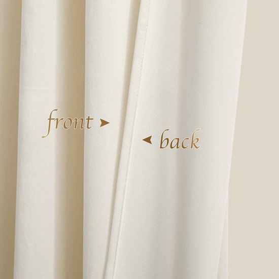 Velvet Curtains for Living Room thermische gordijnen tegen kou, gordijn met... bol