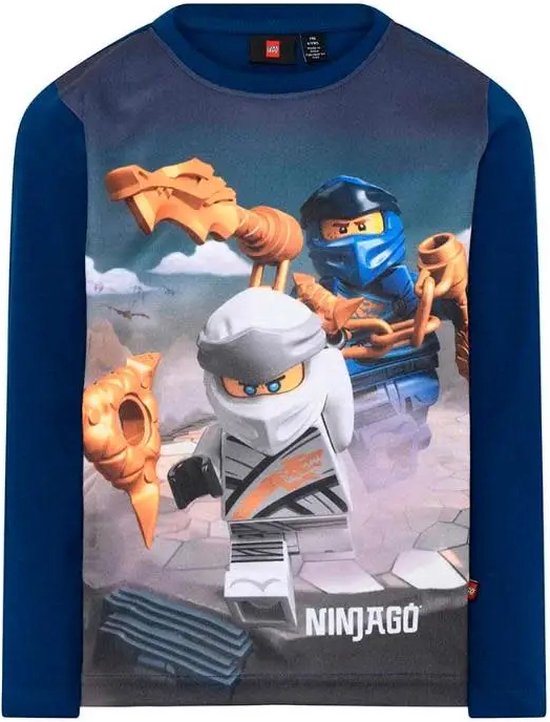 Lego Ninjago Jongens Lange Mouwen T-shirt Lwtaylor 713 - 116