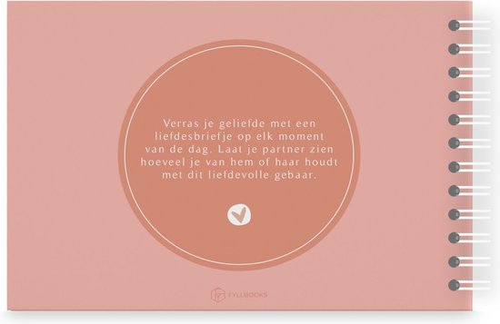 Verras je geliefde met liefdesbriefjes