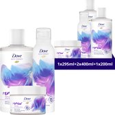 Dove Bath Therapy Renew - Mix Geschenkpakket - 4 Stuks - Voordeelverpakking