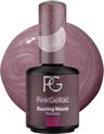 foto van Pink Gellac 363 Dazzling Mauve Gellak Nagellak 15ml - Glanzend Paarse Gel Lak - Gelnagels Producten - Gel Nails