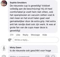 Publication Instagram avec un avis de Sophie Smolders sur la coupe Bamboozy.