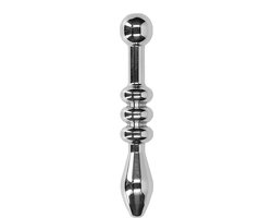 Foto: Shots ouch metalen penis plug 10 mm silver