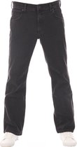 Wrangler Heren Jeans Broeken Jacksville bootcut Fit Zwart 36W / 32L Volwassenen Denim Jeansbroek