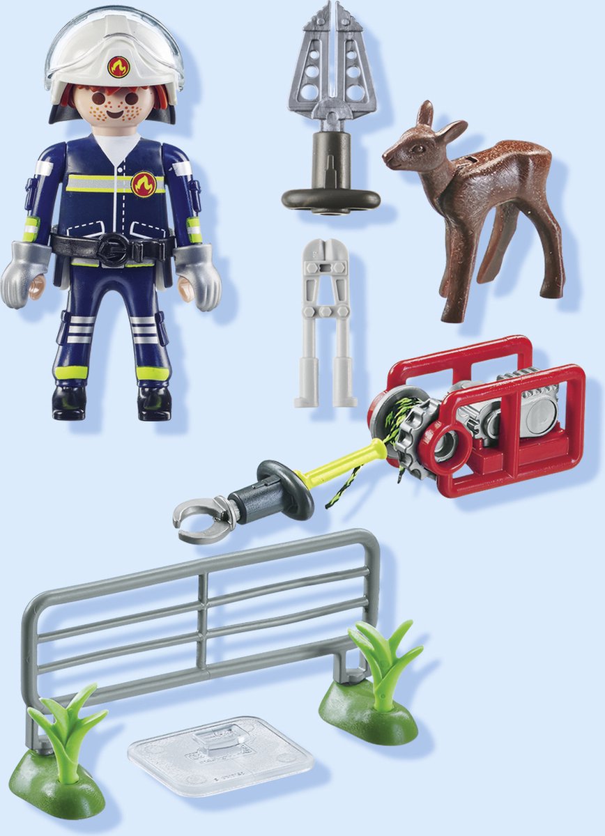 PLAYMOBIL Action Heroes Dierenbescherming brandweer - 71467 — afbeelding 12