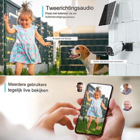 Outdoor Eye Draadloze IP Beveiligingscamera Op Accu - Zwart - Werkt Op App Wifi Amp Nachtzicht Voor Buiten Amp Binnen Weerbestendig Nu Met Gratis Sd Kaart Amp Anti Diefstal Beugel 857x1024