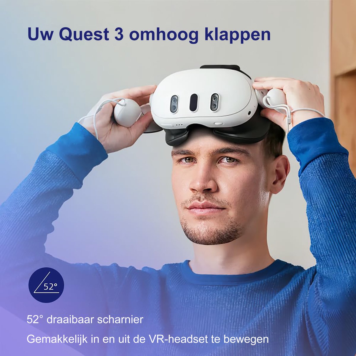 Eyglo RGB-riem 3s, vervanging voor Elite riem met 12000 mAh batterij, verbeterde comfort en VR ondersteuning, accessoires voor Quest