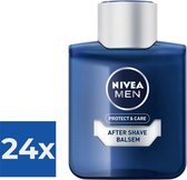 Nivea Aftershave Men Balsem Original - 100 ml - Voordeelverpakking 24 stuks