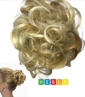 *** Haar wrap extension - Haarstuk Clip-In Twist Bun - Hair Bun - Haarstuk Hair Extensions Donut Ponytail Messy Bun - van Heble® ***