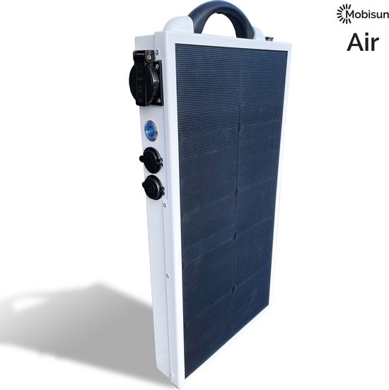 Mobisun Pro Air | Draagbaar Zonnepaneel met Accu en Stopcontact 230V / 300W / 154Wh / 40.000 mAh | Portable Solar Generator