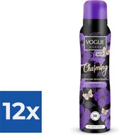 Vogue Charming Parfum Deodorant 150 ml - Voordeelverpakking 12 stuks