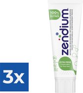 Zendium Tandpasta Extra Fresh 75 ml - Voordeelverpakking 3 stuks