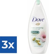 Dove Douchegel - Pistache Magnolia 250 ml - Voordeelverpakking 3 stuks