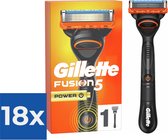 Gillette Scheermes Fusion5 - Voordeelverpakking 18 stuks
