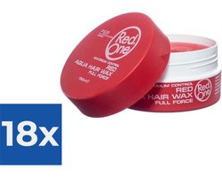 Red One Red Aqua Hair Wax - 150 ml - Voordeelverpakking 18 stuks