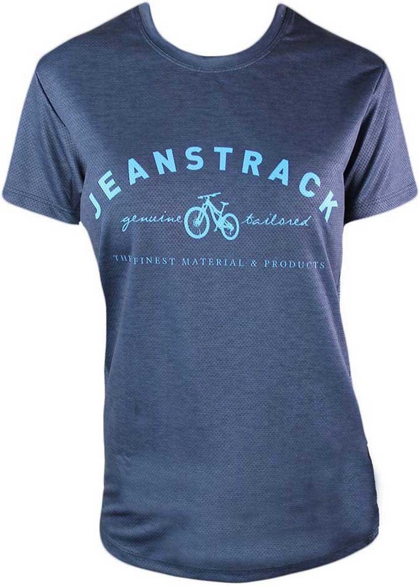 Jeanstrack Whip T-shirt Met Korte Mouwen Blauw XS Vrouw