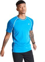 Dare2b Conflux T-shirt Met Korte Mouwen Blauw XL Man