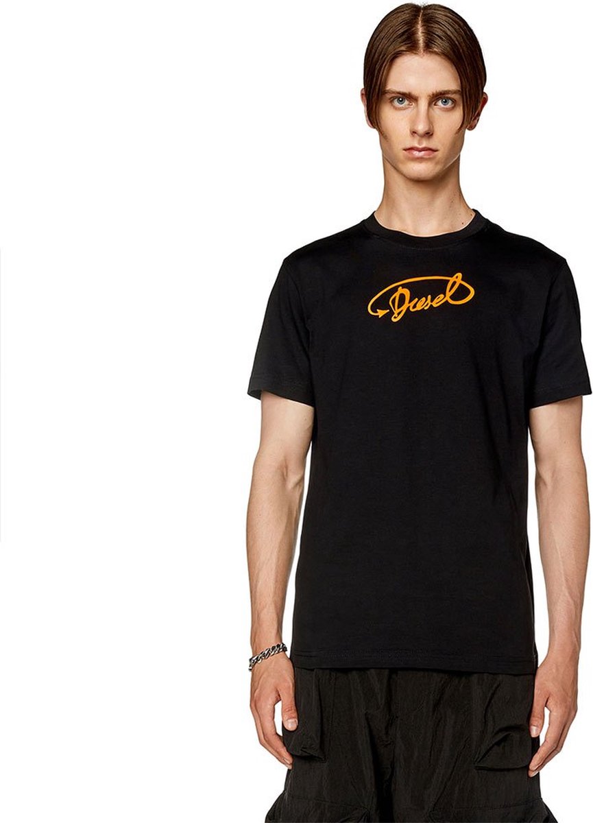 Diesel Diegor T-shirt Met Korte Mouwen Man Zwart