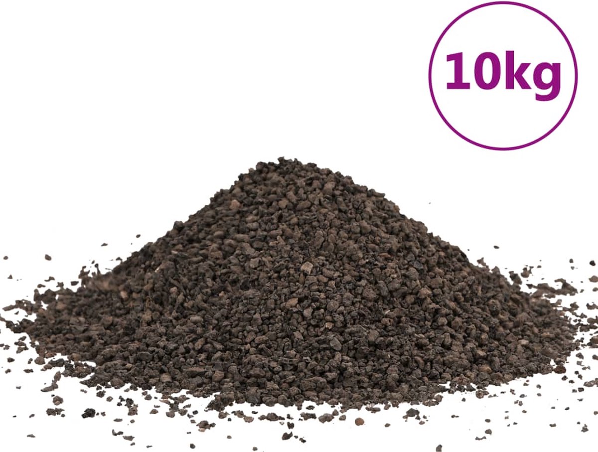 Basaltgrind 10 kg 1-3 mm zwart
