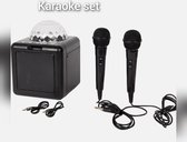 Karaoke set met bluetooth - speakers met  geluid -karaoke set - muziek- gezelschap-top cadeau