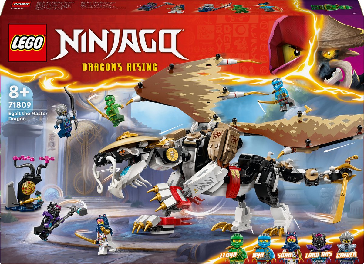 Jeux de construction Lego Ninjago - Lloyd, Arin, and Their Ninja Robot Team, Affiches, cadeaux, merch