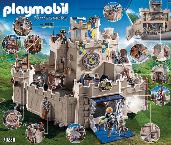 Playmobil Chevalier Novelmore - Personnage Château Moyen âge - Occasion Excellent état