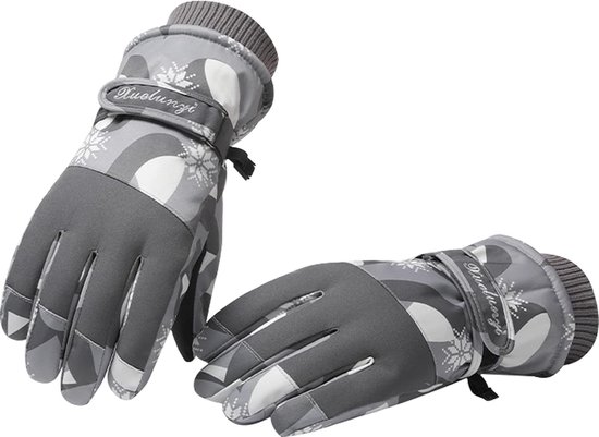 Thermische Handschoenen Vrouwen Ski Handschoenen Winter Waterdicht Warm Werk Handschoen Telefoon Touchscreen Handwarmers Sneeuw Sport Winddicht Warmte Houder Dames Snowboard Running Wandelen Tuinieren Fietsen Motor