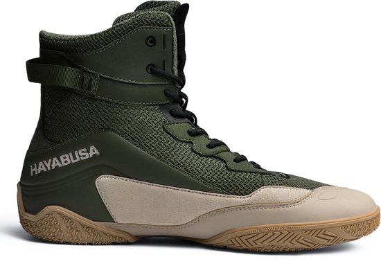 Hayabusa Talon Boksschoenen - Unisex - groen/bruin - maat 41