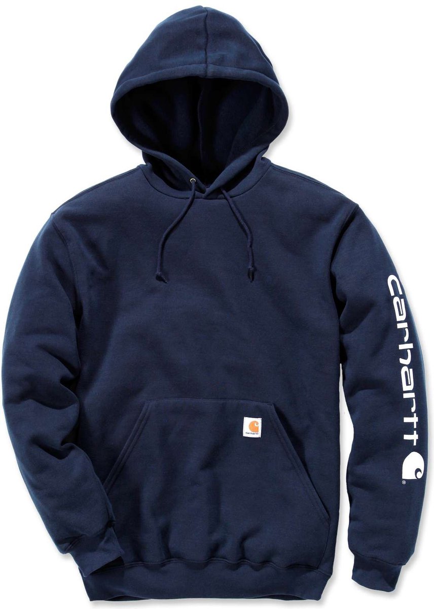 Carhartt Iconic K288 Logo Sweatshirt 2XL Blauw