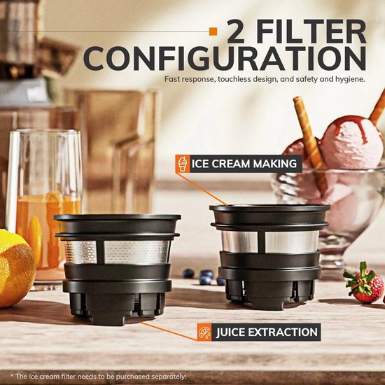 Groente/Sapcentrifuge Slow Juicer Fruit Centrifuge Lage