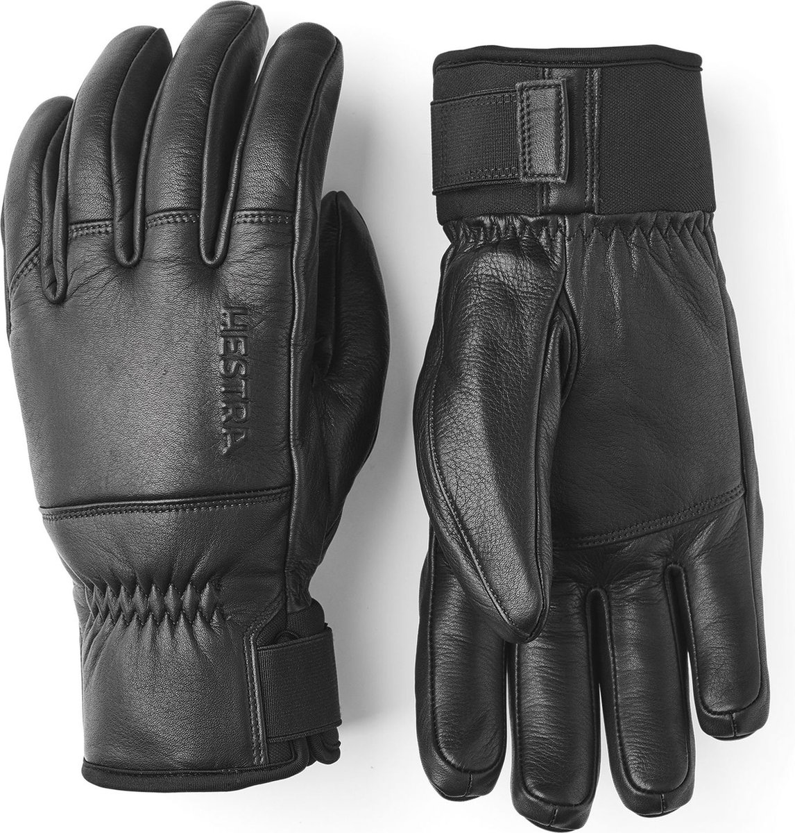 Hestra Omni 5 finger -7 – Wintersport Wintersportkleding Handschoenen Zwart