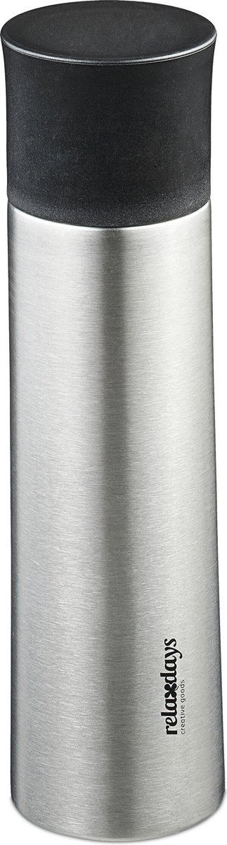 thermosfles met drinkbeker - rvs - 500 ml - koffie - isoleerfles - lekvrij