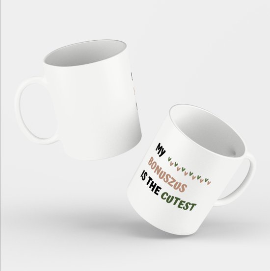 Akyol - ma sœur bonus est la tasse à café la plus mignonne - tasse à thé - Sœur - sœur bonus mignonne - cadeau d'anniversaire - anniversaire - cadeau - cadeau pour sœur - articles sœur - cadeau - cadeau - cadeau - contenu 350 ML