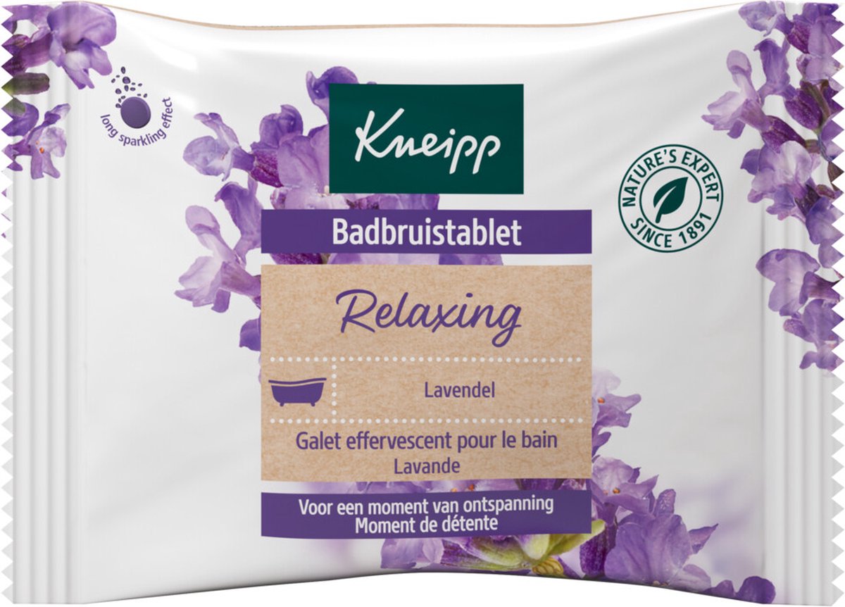 12x Kneipp Badbruistablet Lavendel 80 gr