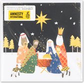 Amnesty International - Kerststal - Kerstkaarten - 3 pakjes - 8-delig