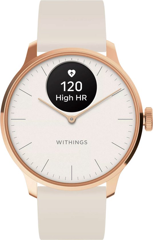 Withings ScanWatch Light - 37mm - Hybride Smartwatch - Zand